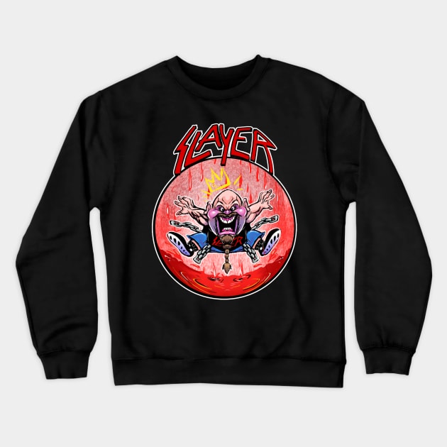 Slayer Tribute Crewneck Sweatshirt by Biomek
